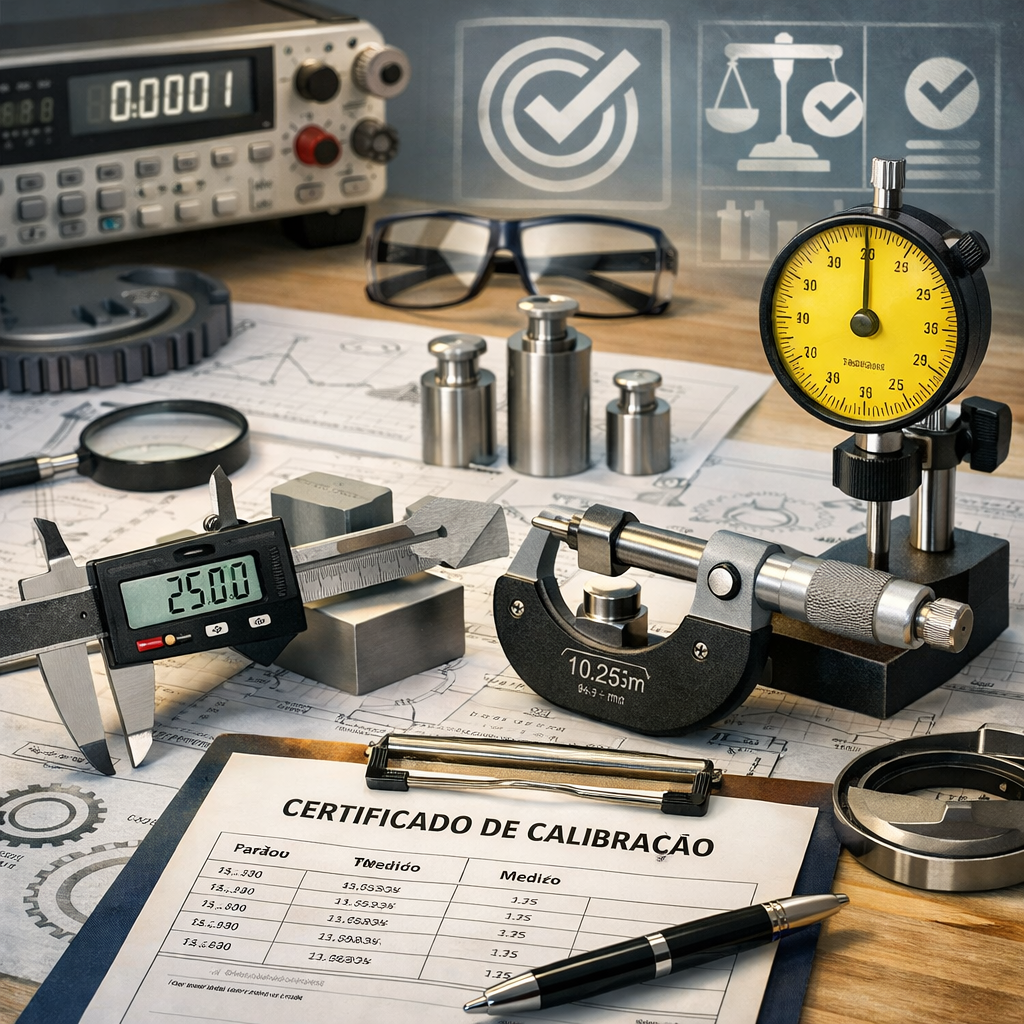 Calibração e Verificação de Instrumentos de Medição